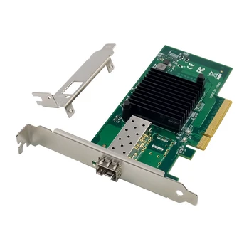 1 pasirinkite Tinklo plokštė X520-SR1 Serverio Tinklo plokštė 82599EN PCI-E X8 Vieną Optinio Uosto 10G SFP+ Serverio šviesolaidžio Tinklo plokštė