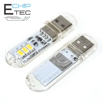 1PCS/3PCS USB Šviesos Modulis Nešiojamų Naktį lengvos Jungiklį Šviesa Nešiojamas Stalo Lempos