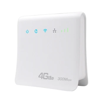 300Mbps Wifi Maršrutizatoriai MEZON 4G LTE Mobiliojo ryšio Maršrutizatorius su LAN Prievadas Paramos SIM Kortelės Nešiojamos Belaidžio WiFi Router-ES Plug