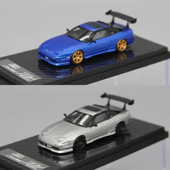 404Error 1:64 Silvia S13 180SX Fastback JDM Modeliavimas Limited Edition Dervos Metalinės Statinės Automobilio Modelį Žaislą Dovanų