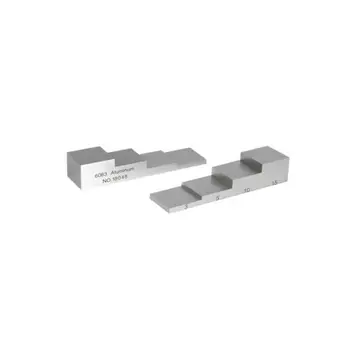 6063 Aliuminio 3-5-10-15mm 4 Žingsnis, Kalibravimo Blokas Ultragarsinis Storio Bandymai blokuoti,Aliuminio bandymo blokuoti