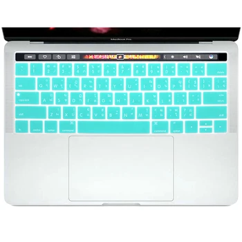 Apple Macbook Pro 13 A1706 15 A1707 su TouchBar Tailando Tailandas Kalba Silikoninis Klaviatūros Viršelis Odos Raštas