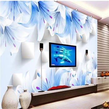 beibehang stereoskopinis 3d tapetai, TV foną freskomis šilko audinio povandeninį jūros pasaulį tapetai papel de parede