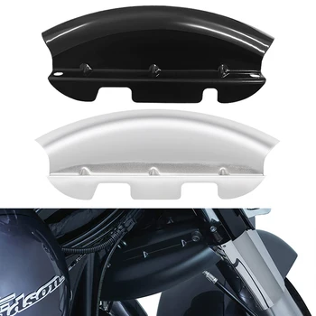 Black Chrome Mažesnis Trigubas Medis Vėjo Deflektorius, Skirtas Harley 