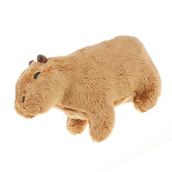 Capybara Žaislas Lova Pliušinis Plaything Žavinga Žaislai Ornamentu Elastinga Įdaryti Lėlės