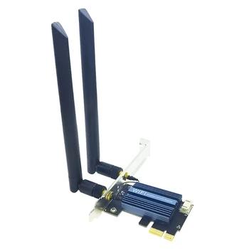Darbalaukio Kortelės AX210 PCIE Wifi 6E NetworkCard & BluetoothCompatible5.3