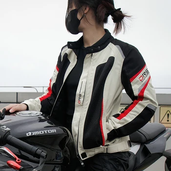 DUHAN Moterų Motociklo Striukė Kvėpuojanti Kelnes Dviračių Drabužių Vasarą Dėvėti, Atsparus Motorbiker Jojimo Apranga