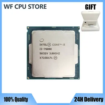 Intel Core i5-7600K i5 7600K 3.8 GHz Quad-Core Quad-Sriegis CPU Procesorius 6M 91W LGA 1151