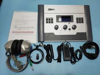 Klausos klinikos su kompiuterio skaitmeninę audiometer dėl klausos testas diagnostikos sąlyga programuojami audiometer