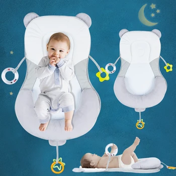 Kūdikio Lovelę Kūdikiui Miegoti Stereotipų Pagalvės, Stabdžių Virtimo Kūdikių Plokščia Galva Saugos Padėties Nustatymo Pagalvė Naujagimiams Kelionės Lova 0-12 Mėnesių