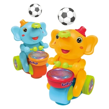 Kūdikių Žaislų Mušti Būgną Dramblys Berniukų Lengvosios Muzikos Žaislas Ikimokyklinio Švietimo Žaislas