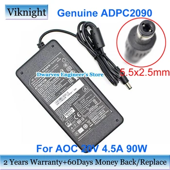 Originali 20V 4.5 90W AC Adapter ADPC2090 Įkroviklis MSI OPTIX MPG27CQ AOC AG251FZ elektros Energijos Tiekimo 5.5x2.5mm