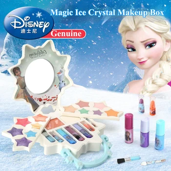 Originali Disney Playhouse Žaislai Ledo Princesė Vaikų Kosmetika, Odos draugiškas Spalvų Rinkinį Merginų Šokio Grupė Makiažas Dovanos Vaikams
