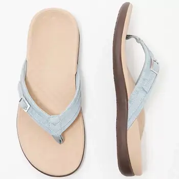 Sandalai moterims 2023 vasarą naujas butas atsitiktinis flip-flop sandalai T-shewen
