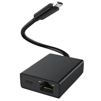 USB Tinklo plokštė Ethernet Adapteris Micro 100M Tinklo Kortelė 4K Gaisro TV Stick