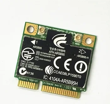 Už Atheros AR5B95H AR9285 802.11 B/G/N Belaidžio Wifi Pusę Mini PCI-E Card HP G42 CQ42 CQ62 G62 4520S 4720S BIS 605560-005
