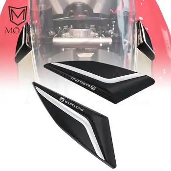 Už Ducati Panigale V4/ S/Speciale/R / V2 2018-2022 2021 M. 2019 m. 2020 m. Motociklo CNC Priekinio stiklo Veidrodėlio Dangtelis Važiuoti Skirtuvai Kepurės 