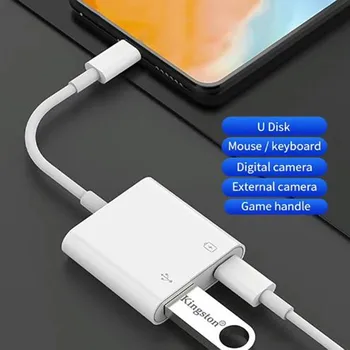 Žaibas Su USB OTG Adapteris, skirtas 